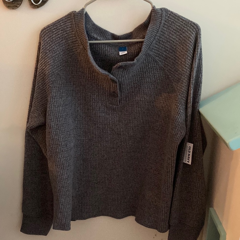 new Old navy gray sweater